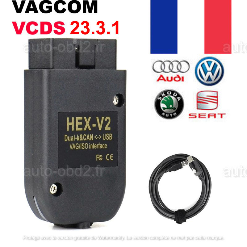 ② News VCDS 23.3.1 Programme , Vag com v2, en français Vw Audi —  Électronique & Câbles — 2ememain